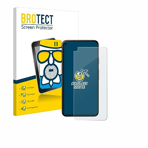 BROTECT Protector Pantalla Mate Cristal para Google Pixel 5 Protección Anti-Reflejos