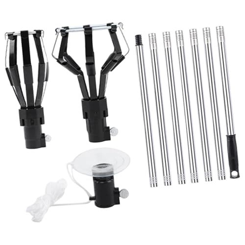 Kit d'outils de changement d'ampoules télescopique avec extracteur et ventouse