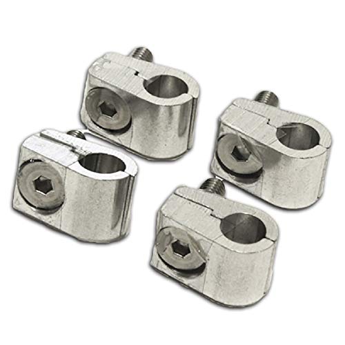Cobra-Tek 7.7 MM 5/16 INCH ALUMINUM WIRE CLAMP SET OF 4