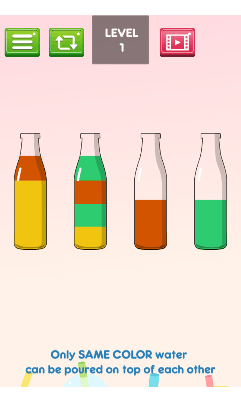 Free Water Sort Water Sort Puzzle: ASMR Color Matching Game: Juicy Sorting Games - App ...