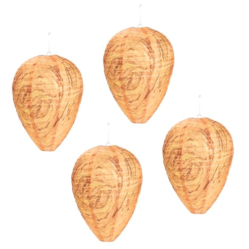 Nid Répulsif à Guêpes Réutilisable, Piège à Guêpes pour la Maison, la Maison et le Jardin, Protection Contre les Insectes, Répulsif à Guêpes Extérieur écologique (4 pcs, 4, unité)
