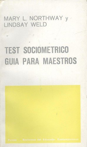 Portada de Test sociométrico,guía para maestros