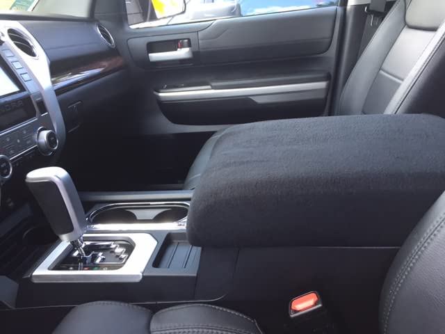 Auto Console Covers- Fits, and Protects The Toyota Land Cruiser 2011-2021 Center Console Armrest Cover Fleece Fabric.