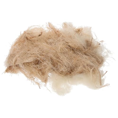 Beaupretty Bird Nesting Material Bedding Nest Filler Natural Mixed Hemp Fibers 20g Bag for DIY Birdhouses Indoor Outdoor Parakeets Finches Canaries