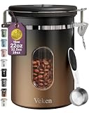 Veken Coffee Canister with Window