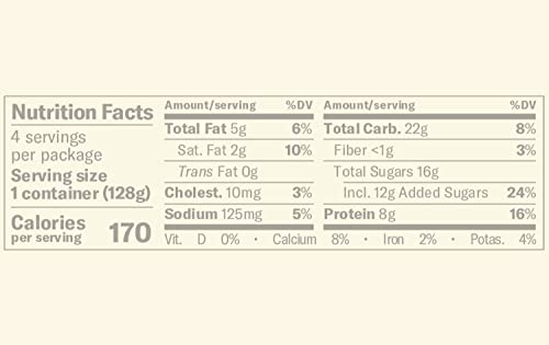 Chobani® Flip® Low-Fat Greek Yogurt Key Lime Crumble® 4.5Oz 4-Pack #TOP2