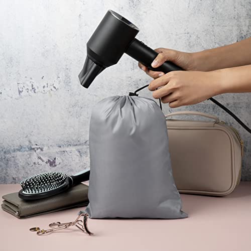 PALTERWEAR Drawstring Bag with Toggle - Nylon Cinch and Ditty Pouch Six-Pack (Gray, 8 x 11 Inch, Set of 6) by PALTERWEAR - Image 6