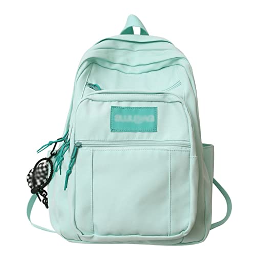 Sac à dos en nylon imperméable multi-poches à grande capacité pour femme active