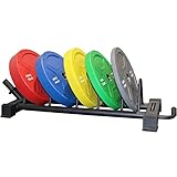 Sporttrend 24® Bumper Plate Rack bis 400 kg | Hantelscheibenständer Scheibenständer Hantelständer Gewichtscheibenständer Gewichtsscheibenständer Ständer Ablage Aufbewahrung für Bumper Weight Plates