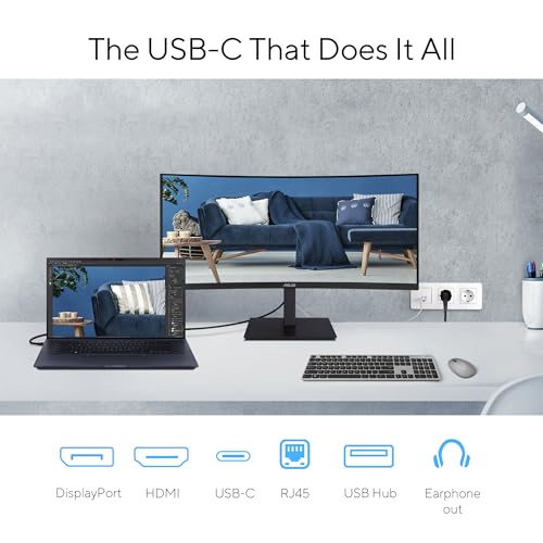 Image of Asus Va34Vcpsr Computer Monitor 86.4 Cm (34 inch) 3440 X 1440, W129022447 (86.4 Cm (34) 3440 X 1440 Pixels Wide Quad Hd LCD Black)