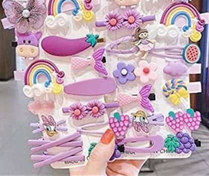 Nutts 28 Pcs Beautiful Clips Set Baby Hairpin For Kids Girls Best Hair Accessories