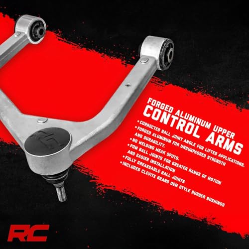 Rough Country 3" Upper Control Arms for 2016-2024 Titan XD 2WD/4WD - 83601 - image 6