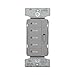 Eaton PT18M-GY 1800W 15 Amp 5-Button Minute Timer with Off Single-Pole, Grey , Gray