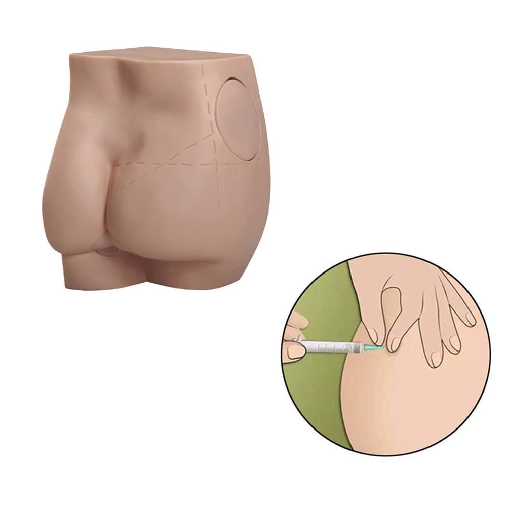 Modello di pratica dell'iniezione dell'anca del gluteo - Modello di formazione dell'iniezione intramuscolare del muscolo - Modello di insegnamento del manichino - per infermieri o studenti
