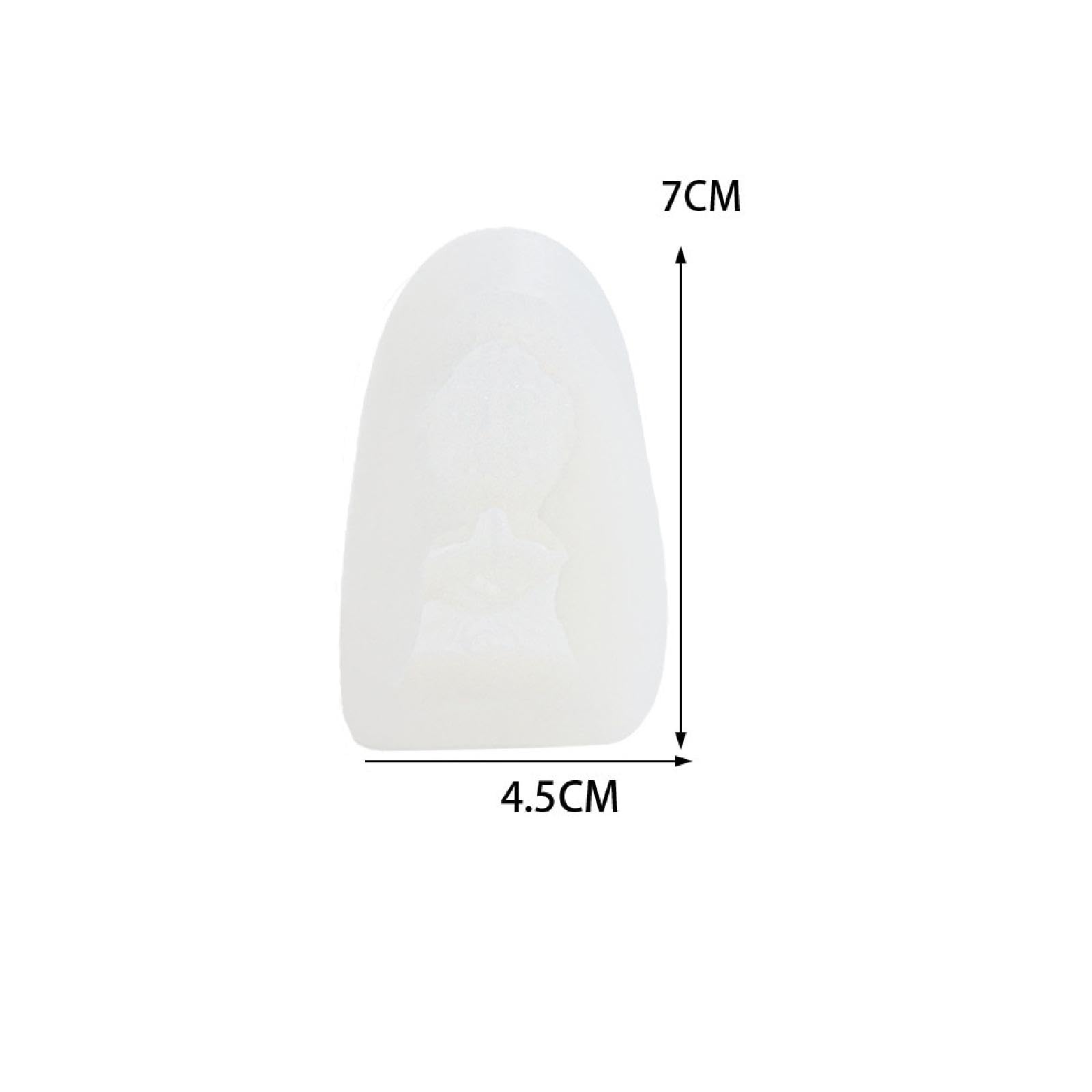 3 Candele in Silicone, Modello per La Creazione di Candele, Progetto Fai Da Te, Decorazione per La Casa, Figura in Gesso Fatta a Mano, Figura di Buddh, 6 pezzi