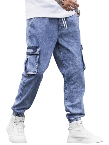 Lymio Men’s Baggy Denim Jeans – 77% Off, Straight Fit, Only ₹899