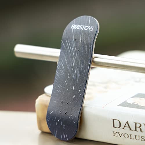 Amislabtoys Finger Skateboards Wood Fingerboards Pro Fingerboards Handboard Skateboard Finger Boards Set 1Pack 30Mm*100Mm #TOP1