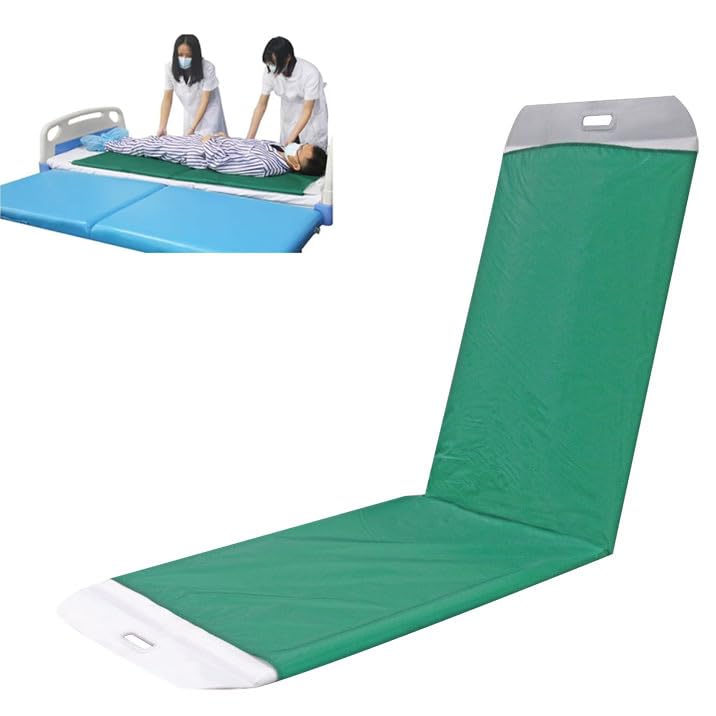 Planche de transfert pliable senior lit et fauteuil roulant verte