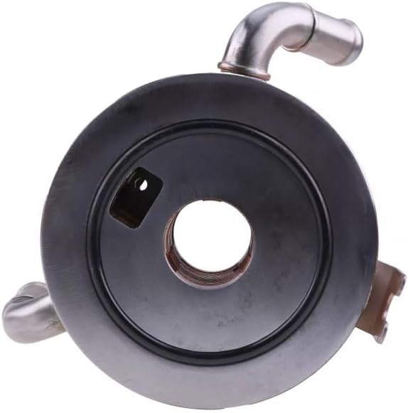 HOLDWELL Oil Cooler 124100-5710 1241005710 Compatible with Yanmar 4TNV82 4TNV84 4TNV88 4TNV94 4TNB98 4TNV98 4TNV98T Engine