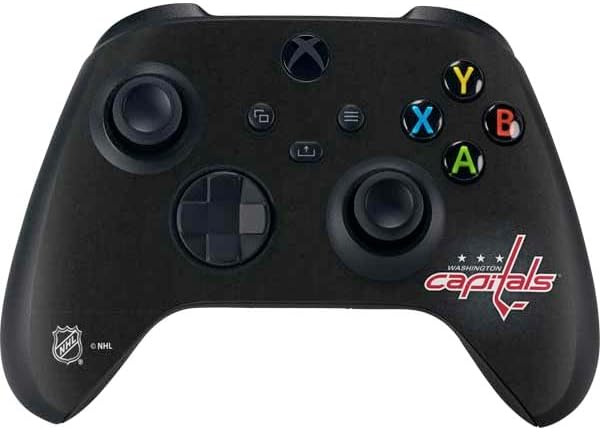 Skinit Decal Gaming Skin Compatible with Xbox Series X Controller - Officially Licensed NHL Washington Capitals Home Jersey Design