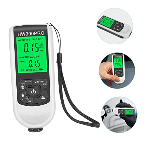 Medidor digital de espesor de pintura para autos miniatura 3
