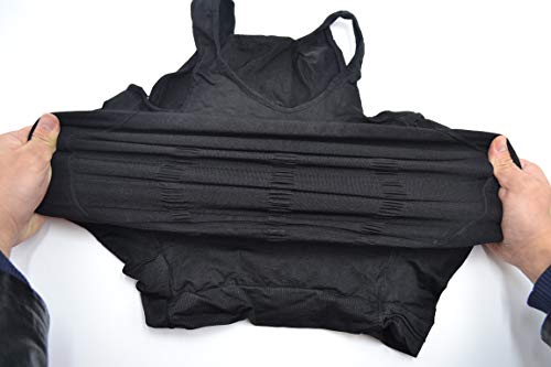 BaronHong Gynecomastia Compression Shirt Vest to Hide Man Boobs Moobs Slimming Mens Shapewear Flatten Whole Abdomen2