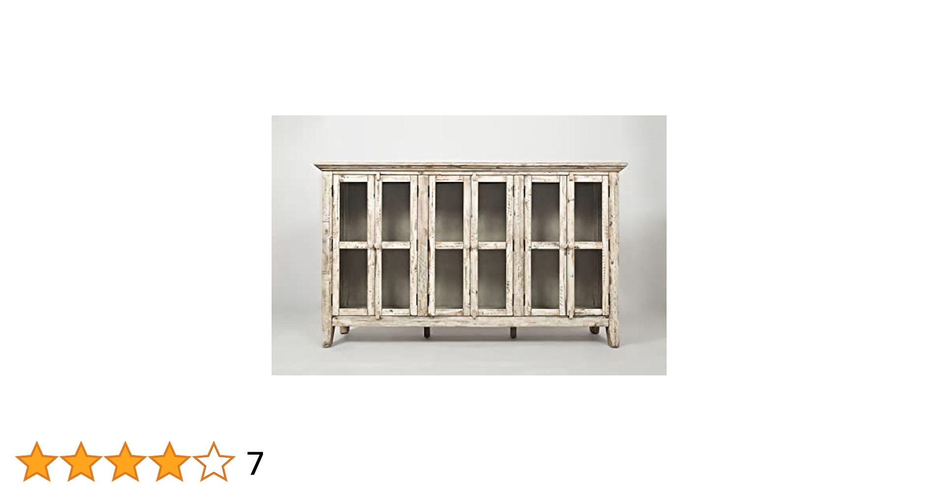 Rustic shores 70 accent cabinet 2025