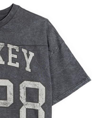 Disney Mickey Mouse French Terry Drop Shoulder Vintage T-Shirt Adult Sizes (X-Small - 2XL)3