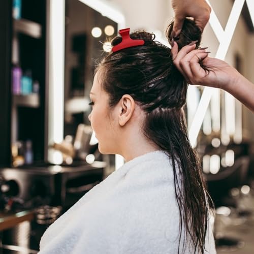 Pinzas para cabello Ondder estilo mariposa rojas miniatura 3