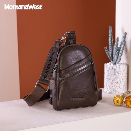 Image of Montana West Small Crossbody Sling Bag for Women Cute Cross Body Fanny Pack Purse