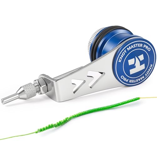 HOOK-EZE PR Knot Bobbin Tool Fishing Knot Tying Tool for Braid to Leader (FG Alternative) Heavy Duty GT Assist Knotter Line Winder for Secure Ties Offshore Saltwater Gear & Accessories