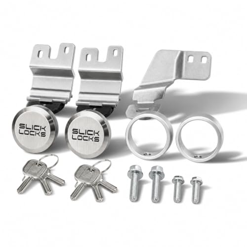 Slick Locks Van Door Lock Kit | Drill-Free Mount | Full-Size Ford Transit