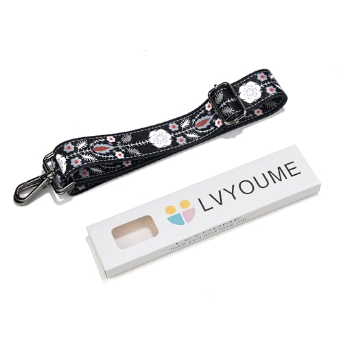 Image of Purse Strap Gold Hardware Replacement Crossbody Bag Strap, Wide Adjustable Shoulder Strap