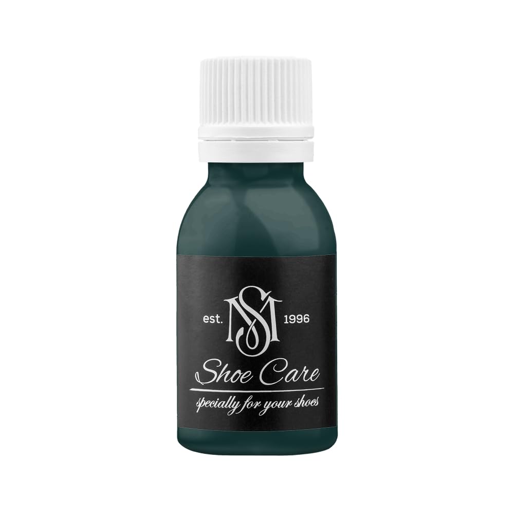 Universelle Lederfarbe - NCS S 8010-B50G Schwarzes Meer - Hochdeckende Kolorierung für Schuhe, Taschen, Canvas & Sneaker von MAVI STEP - 3.40 fl oz / 100 ml