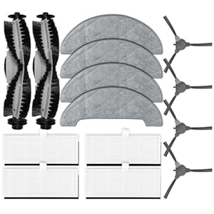 Honseadek Staubsauger-Ersatzteile, sauberes Zubehör-Set für INOMI LE7 SE8 Roboter-Staubsauger, reinigt Böden effizient