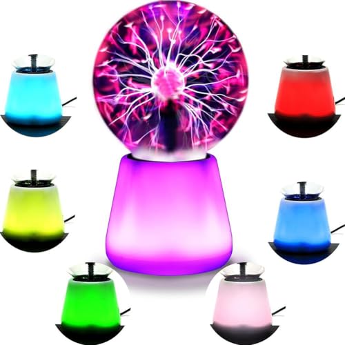 Lámpara Plasma Ball con Luz LED de 7 Colores miniatura 1