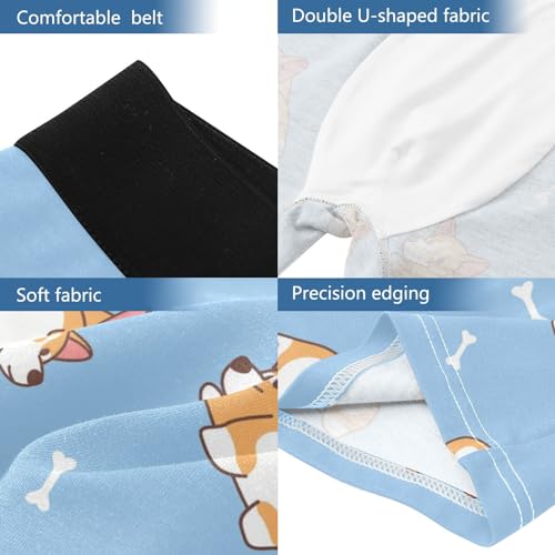 ZZKKO Men's Underwear Briefs Doodle Superhero Word Lightning Men's Boxer Briefs,Trunks Underwear for Men S-XXL4