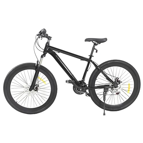 BuRuiYoten 26 Pulgadas Bicicleta Adulto Unisex 21 Velocidad MTB Mountain Bike Bicicletas de Montaña Aluminio Joven Posicionamiento Volante Manillar de Hierro Niños Niñas Ciudad Bicicleta ALU Premium
