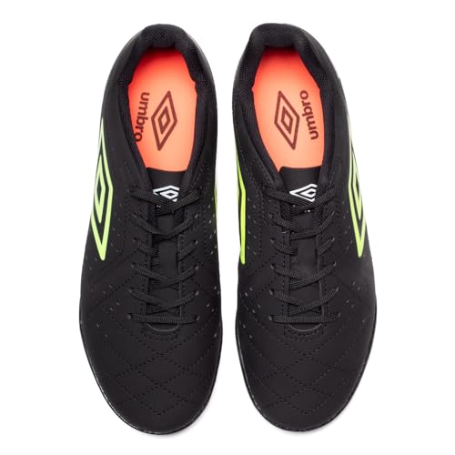 Chuteira Society, Neo Striker, Umbro, Masculina, Preto/Limao, 41