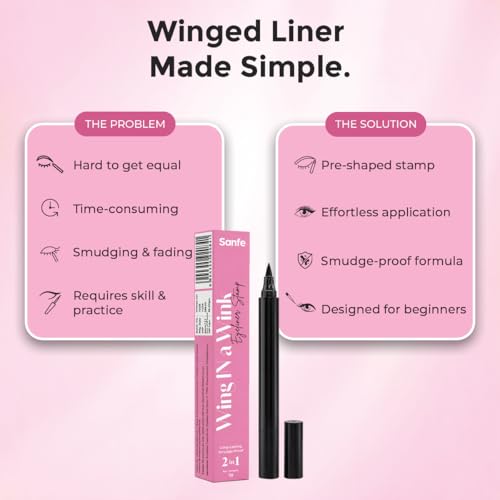 Sanfe Wing In A Wink Eyeliner Stamp miniatura 3