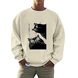 Photo Gallery jaskdconsy felpa con cappuccio da uomo con scritta giapponese e grafica a gatto. felpa con cappuccio casual con tasca a marsupio, in stile urbano streetwear per l uso quotidiano, stile p05 beige, s Photo Gallery jaskdconsy felpa con cappuccio da uomo con scritta giapponese e grafica a gatto. felpa con cappuccio casual con tasca a marsupio, in stile urbano streetwear per l uso quotidiano, stile p05 beige, s