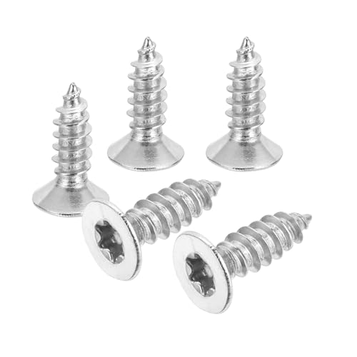 Vis Torx acier inoxydable M5x16mm pour fixation de panneaux en bois et métal souple