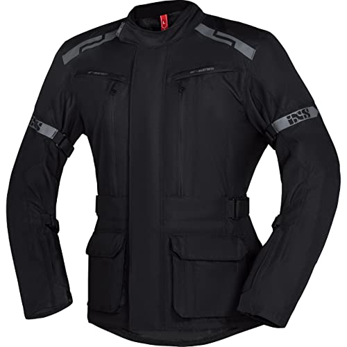 IXS Evans-ST 2.0 Giacca tessile da moto da turismo impermeabile, nero, M