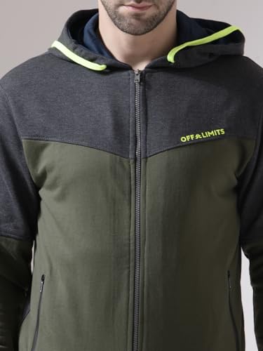 Image of OFF LIMITS Men's PCF CNS FO Hooded full Zipper Tracksuits