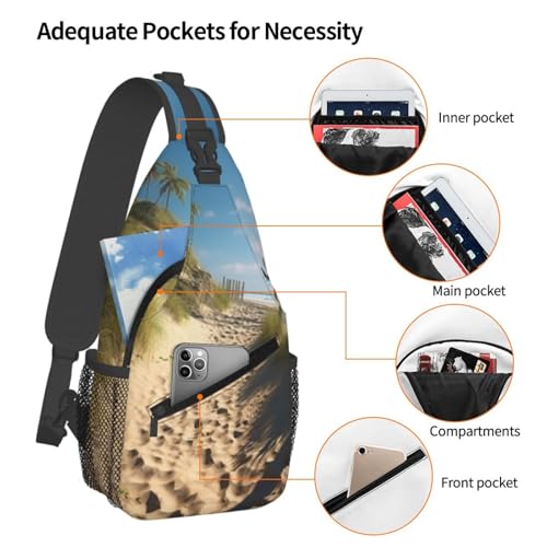 Bolso cruzado para hombre tipo mochila bandolera miniatura 4