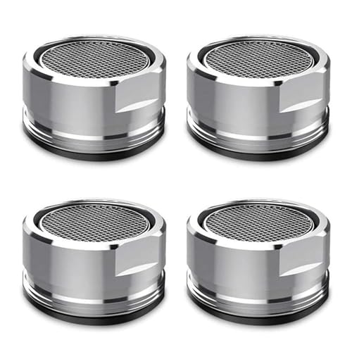 WENJION 4 Stück Filter Wasserhahn 24mm Wasserhahn Siebeinsatz Strahlregler Einsatz Verchromt Anti-Spritz Siebaufsatz Für Küche Bad Waschtisch Armatur Gewindeaufsatz WENJION 4 Stück Filter Wasserhahn 24mm Wasserhahn Siebeinsatz Strahlregler Einsatz Verchromt Anti-Spritz Siebaufsatz Für Küche Bad Waschtisch Armatur Gewindeaufsatz
