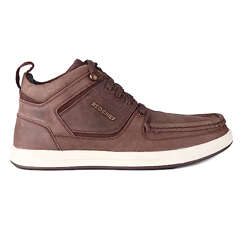 Image of Red Chief Leather Casual Boots for Men