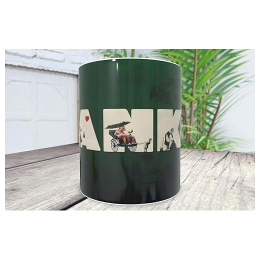 La Huella Taza personalizada Banksy (nombre). Para todos los amantes de este famoso, enigmático y reconocido artista urbano.