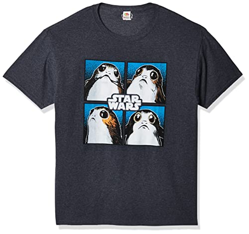 T-Shirt Star Wars Porg Four Homme en coton confortable pour le quotidien
