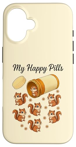 Funny Squirrel I Require Snacks  j̎q ̎q LbY X}zP[X iPhone 16 p